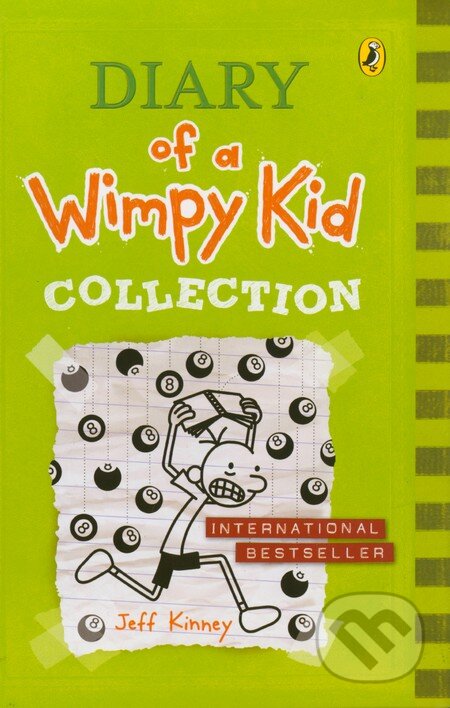 Kniha: Diary of a Wimpy Kid Collection (Jeff Kinney). Puffin Books, 2014 Kniha: Diary of a Wimpy Kid Collection (Jeff Kinney). Puffin Books, 2014