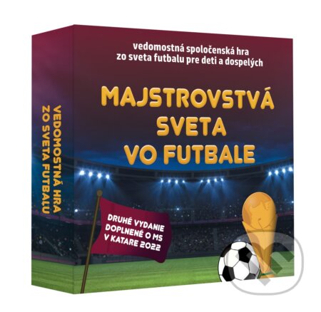 Spoločenská hra: Majstrovstvá sveta vo futbale (Daniel Kollár). DAJAMA, 2023 Spoločenská hra: Majstrovstvá sveta vo futbale (Daniel Kollár). DAJAMA, 2023