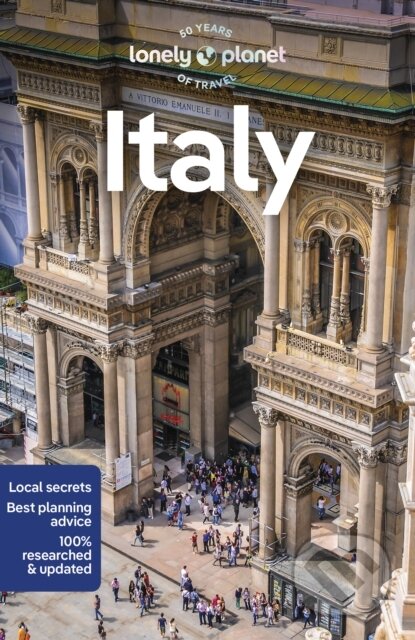 Kniha: Italy (Angelo Zinna, Benedetta Geddo, Duncan Garwood, Eva Sandoval, Julia Buckley, Kevin Raub, Nicola Williams, Paula Hardy, Stefania D'Ignoti, Stephanie Ong a Virginia DiGaetano). Lonely Planet, 2023 Kniha: Italy (Angelo Zinna, Benedetta Geddo, Duncan Garwood, Eva Sandoval, Julia Buckley, Kevin Raub, Nicola Williams, Paula Hardy, Stefania D'Ignoti, Stephanie Ong a Virginia DiGaetano). Lonely Planet, 2023
