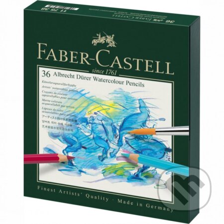Pastelky akvarelové A.Dürer 36 ks Studiobox set (Faber-Castell). Faber-Castell Pastelky akvarelové A.Dürer 36 ks Studiobox set (Faber-Castell). Faber-Castell