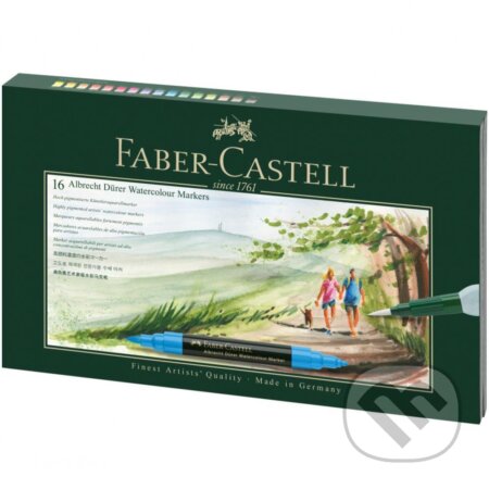 Popisovače akvarelové A.Dürer set 16 farieb (Faber-Castell). Faber-Castell Popisovače akvarelové A.Dürer set 16 farieb (Faber-Castell). Faber-Castell