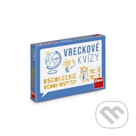 Spoločenská hra: Vreckové kvízy – Všeobecné vedomosti SK (Dino). Dino, 2023 Spoločenská hra: Vreckové kvízy – Všeobecné vedomosti SK (Dino). Dino, 2023