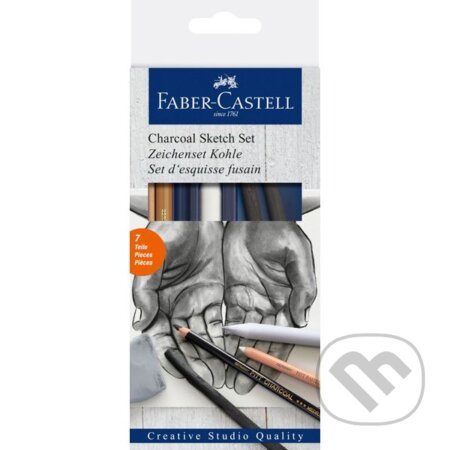 Set uhlíkov na skicovanie (Faber-Castell). Faber-Castell, 2020 Set uhlíkov na skicovanie (Faber-Castell). Faber-Castell, 2020