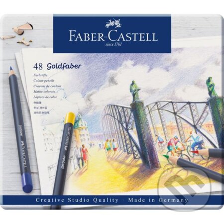 Pastelky Goldfaber permanent 48 kusov (Faber-Castell). Faber-Castell Pastelky Goldfaber permanent 48 kusov (Faber-Castell). Faber-Castell