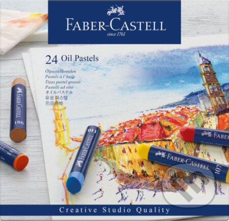 Olejový pastel Creative Studio set 24 kusov (Faber-Castell). Faber-Castell Olejový pastel Creative Studio set 24 kusov (Faber-Castell). Faber-Castell