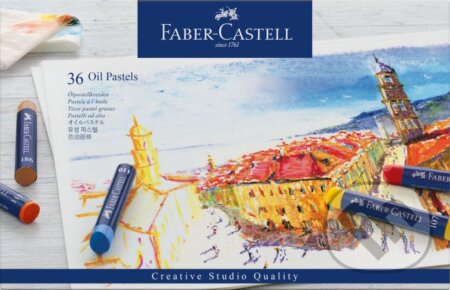 Olejový pastel Creative Studio set 36 kusov, Faber-Castell