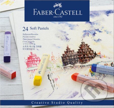 Suchý pastel Creative Studio set 24 kusov (Faber-Castell). Faber-Castell Suchý pastel Creative Studio set 24 kusov (Faber-Castell). Faber-Castell