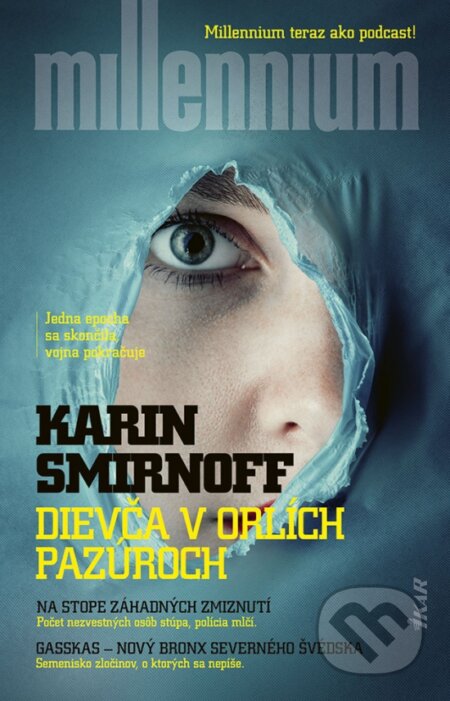 Kniha: Dievča v orlích pazúroch (Karin Smirnoff). Ikar, 2024 Kniha: Dievča v orlích pazúroch (Karin Smirnoff). Ikar, 2024