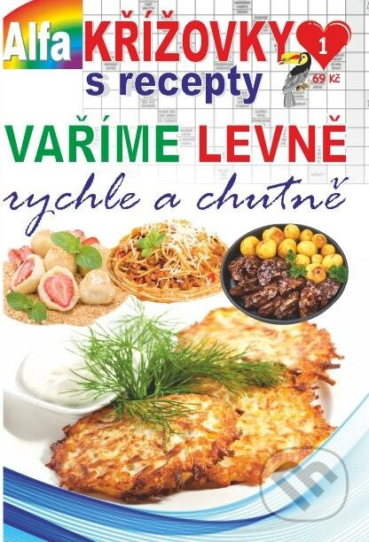 Kniha: Křížovky s recepty 1/2023 - Vaříme levně, rychle a chutně (Alfasoft). Alfasoft, 2023 Kniha: Křížovky s recepty 1/2023 - Vaříme levně, rychle a chutně (Alfasoft). Alfasoft, 2023
