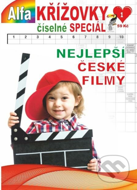 Kniha: Křížovky číselné speciál 1/2023 - Nejlepší české filmy (Alfasoft). Alfasoft, 2023 Kniha: Křížovky číselné speciál 1/2023 - Nejlepší české filmy (Alfasoft). Alfasoft, 2023