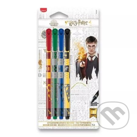Maped Harry Potter - Fixy sada 4 ks (Maped). Maped, 2023 Maped Harry Potter - Fixy sada 4 ks (Maped). Maped, 2023