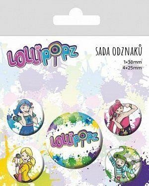 Lollipopz - set odznaků, EPEE, 2023