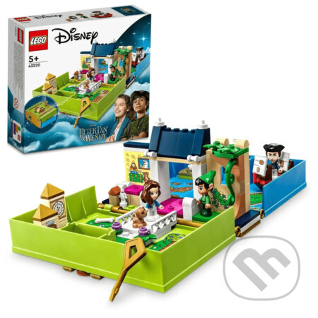 Spoločenská hra: LEGO® Disney 43220 Peter Pan a Wendy a ich rozprávková kniha dobrodružstiev (LEGO). LEGO, 2023 Spoločenská hra: LEGO® Disney 43220 Peter Pan a Wendy a ich rozprávková kniha dobrodružstiev (LEGO). LEGO, 2023