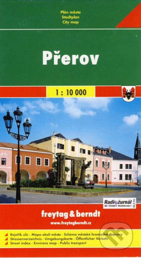 PL Přerov 1:10 000 / plán města (freytag&berndt). freytag&berndt, 2007 PL Přerov 1:10 000 / plán města (freytag&berndt). freytag&berndt, 2007