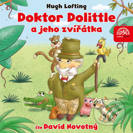 Audiokniha: Doktor Dolittle a jeho zvířátka (Hugh Lofting). Supraphon, 2023 Audiokniha: Doktor Dolittle a jeho zvířátka (Hugh Lofting). Supraphon, 2023