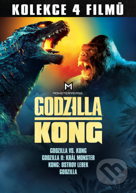 Film: Godzilla a Kong kolekce (Magicbox) (DVD). Magicbox, 2023 Film: Godzilla a Kong kolekce (Magicbox) (DVD). Magicbox, 2023
