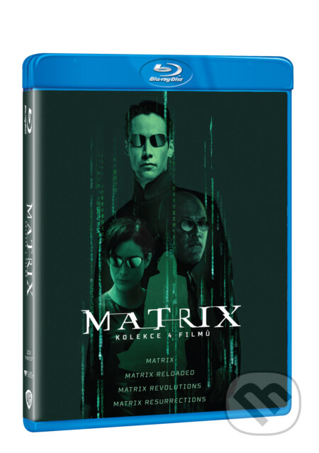 Film: Matrix kolekce 1-4. (Magicbox) (Blu-ray). Magicbox, 2023 Film: Matrix kolekce 1-4. (Magicbox) (Blu-ray). Magicbox, 2023