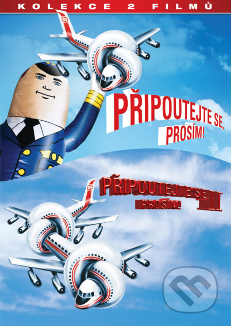 Film: Připoutejte se, prosím! kolekce 1.-2. (Magicbox) (DVD). Magicbox, 2023 Film: Připoutejte se, prosím! kolekce 1.-2. (Magicbox) (DVD). Magicbox, 2023