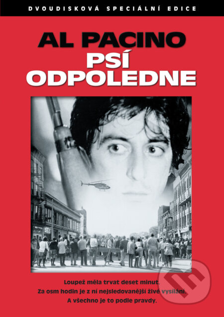 Film: Psí odpoledne S.E. (Sidney Lumet) (DVD). Magicbox, 2023 Film: Psí odpoledne S.E. (Sidney Lumet) (DVD). Magicbox, 2023