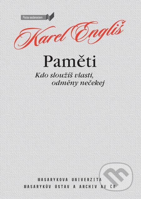 E-kniha: Paměti (Karel Engliš). Muni Press, 2022 E-kniha: Paměti (Karel Engliš). Muni Press, 2022