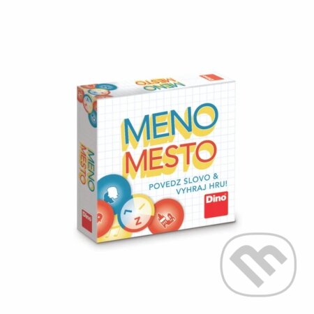 Společenská hra: Meno mesto (Dino). Dino, 2023 Společenská hra: Meno mesto (Dino). Dino, 2023