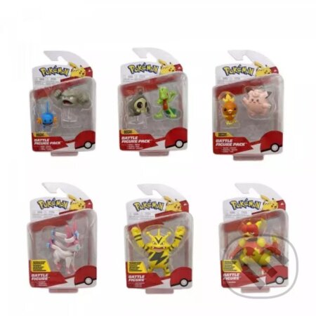 Pokémon Battle sběratelské figurky - mix motivů (Pokemon). Pokemon, 2023 Pokémon Battle sběratelské figurky - mix motivů (Pokemon). Pokemon, 2023