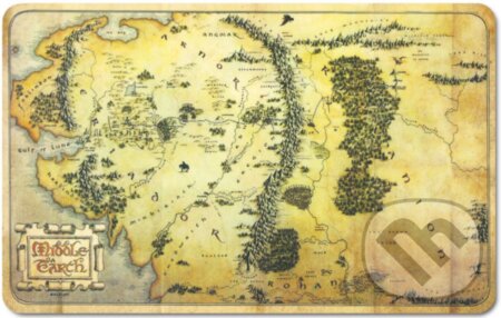 Podložka na stôl The Hobbit: Middle Earth Map, , 2022