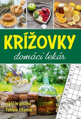 Kniha: Krížovky domáci lekár (Bookmedia). Bookmedia, 2023 Kniha: Krížovky domáci lekár (Bookmedia). Bookmedia, 2023