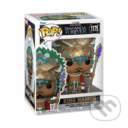 Funko POP Marvel: Black Panther Wakanda Forever S2 - King Namor (Funko). Funko, 2023 Funko POP Marvel: Black Panther Wakanda Forever S2 - King Namor (Funko). Funko, 2023
