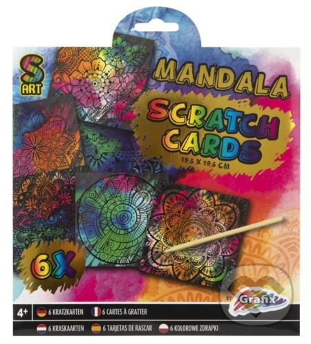Škrabací obrázky, 6 ks/ mix motivů (Grafix). Grafix Škrabací obrázky, 6 ks/ mix motivů (Grafix). Grafix