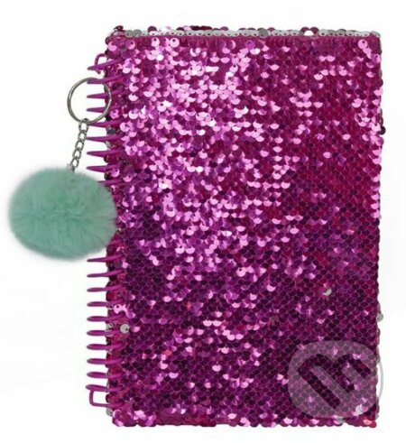 Pukka Pad Sequin deník A5 s flitry (Pukka Pad). Pukka Pad, 2023 Pukka Pad Sequin deník A5 s flitry (Pukka Pad). Pukka Pad, 2023