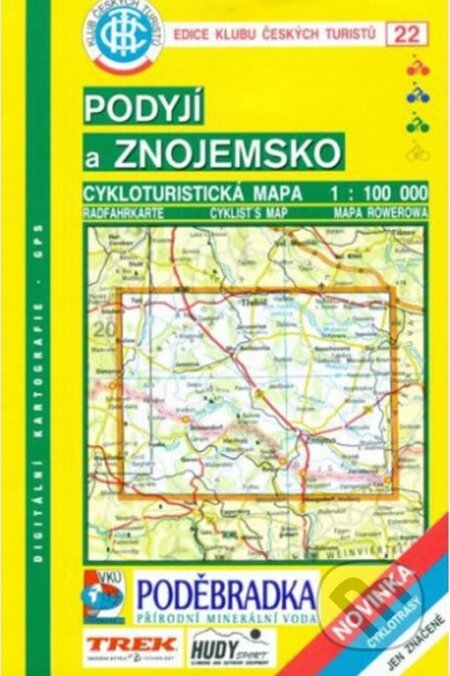 Podyjí a Znojemsko - Cykloturistická mapa - edice Klub českých turistů 22 (Klub českých turistů). Klub českých turistů Podyjí a Znojemsko - Cykloturistická mapa - edice Klub českých turistů 22 (Klub českých turistů). Klub českých turistů