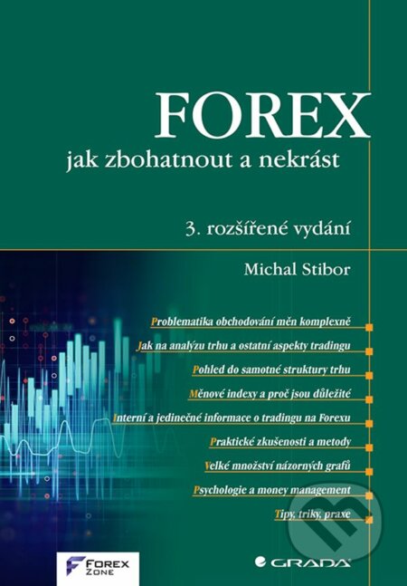 Kniha: FOREX – jak zbohatnout a nekrást (Michal Stibor). Grada, 2023 Kniha: FOREX – jak zbohatnout a nekrást (Michal Stibor). Grada, 2023