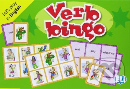 Společenská hra: Let´s Play in English: Verb Bingo (Eli). Eli, 2011 Společenská hra: Let´s Play in English: Verb Bingo (Eli). Eli, 2011