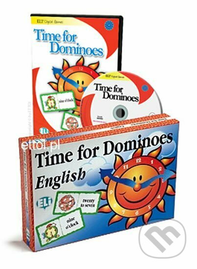Společenská hra: Let´s Play in English: Time for Dominoesgame Box and Digital Edition (Eli). Eli, 2012 Společenská hra: Let´s Play in English: Time for Dominoesgame Box and Digital Edition (Eli). Eli, 2012