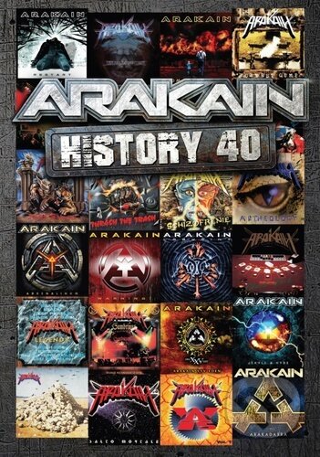 Kniha: Arakain History 40 (Jiří Urban a Tomáš Barančík). Daranus, 2023 Kniha: Arakain History 40 (Jiří Urban a Tomáš Barančík). Daranus, 2023