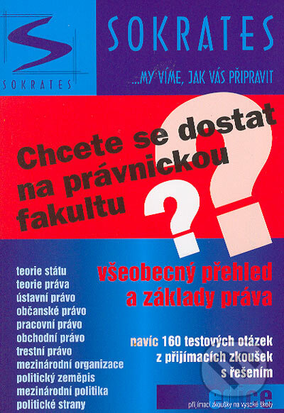 Kniha: Chcete se dostat na právnickou fakultu? (Igor Kotlán a Radim Kalabis). Institut vzdělávání Sokrates, 2005 Kniha: Chcete se dostat na právnickou fakultu? (Igor Kotlán a Radim Kalabis). Institut vzdělávání Sokrates, 2005