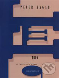 Trio for clarinet, cello and piano (score and parts) - Peter Zagar, Marenčin PT, 2000