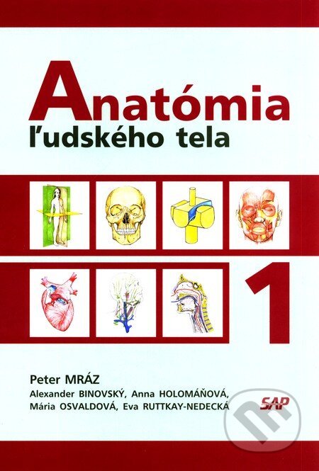 Kniha: Anatómia ľudského tela 1 (Peter Mráz a kolektiv). Slovak Academic Press, 2004 Kniha: Anatómia ľudského tela 1 (Peter Mráz a kolektiv). Slovak Academic Press, 2004