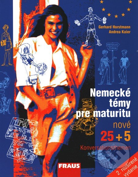 Kniha: Nemecké témy pre maturitu (Andrea Kaier a Gerhard Horstmann). Fraus, 1998 Kniha: Nemecké témy pre maturitu (Andrea Kaier a Gerhard Horstmann). Fraus, 1998