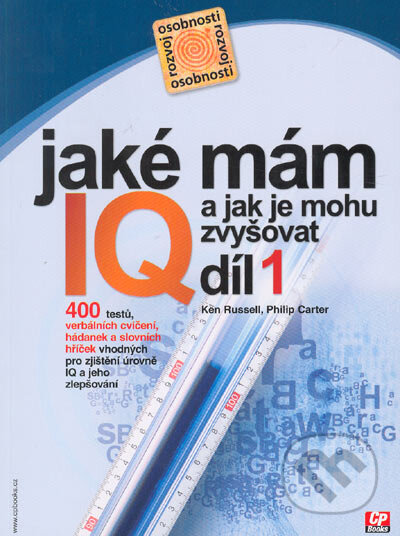 Kniha: Jaké mám IQ? A jak je mohu zvyšovat? (1. diel) (Ken Russell a Philip Carter). Computer Press, 2004 Kniha: Jaké mám IQ? A jak je mohu zvyšovat? (1. diel) (Ken Russell a Philip Carter). Computer Press, 2004