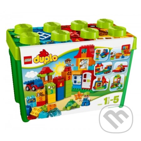 Spoločenská hra: LEGO DUPLO 10580 Zábavný box Deluxe (LEGO). LEGO, 2014 Spoločenská hra: LEGO DUPLO 10580 Zábavný box Deluxe (LEGO). LEGO, 2014