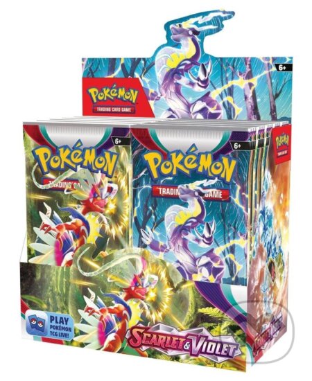 Spoločenská hra: Pokémon TCG: Scarlet & Violet 01 - Booster (Pokemon). Pokemon, 2023 Spoločenská hra: Pokémon TCG: Scarlet & Violet 01 - Booster (Pokemon). Pokemon, 2023