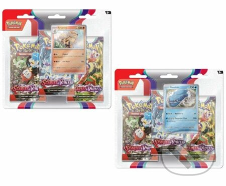 Spoločenská hra: Pokémon TCG: Scarlet & Violet 01 - 3 Blister Booster (Pokemon). Pokemon, 2023 Spoločenská hra: Pokémon TCG: Scarlet & Violet 01 - 3 Blister Booster (Pokemon). Pokemon, 2023