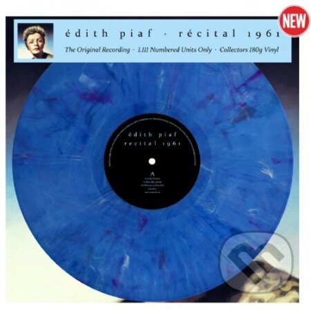 Edith Piaf: Recital 1961 (Coloured) LP - Edith Piaf, Hudobné albumy, 2023