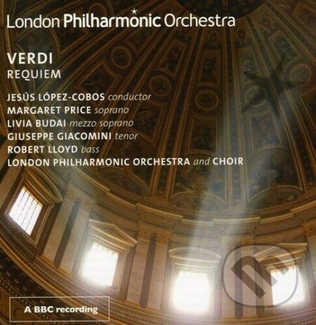 Hudební CD: Giuseppe Verdi: Requiem (Hudobné albumy). Hudobné albumy, 2010 Hudební CD: Giuseppe Verdi: Requiem (Hudobné albumy). Hudobné albumy, 2010