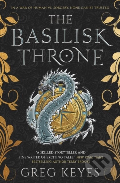 Kniha: The Basilisk Throne (Greg Keyes). Titan Books, 2023 Kniha: The Basilisk Throne (Greg Keyes). Titan Books, 2023
