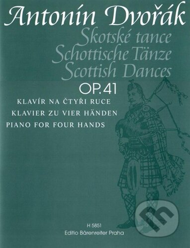 Kniha: Skotské tance op. 41 (Antonín Dvořák). Bärenreiter Praha, 2023 Kniha: Skotské tance op. 41 (Antonín Dvořák). Bärenreiter Praha, 2023