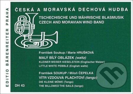Kniha: Malý bílý oblázek / Vítr vzdouvá plachtoví (František Soukup, Marie Hrušková a Miloň Čepelka). Bärenreiter Praha, 2023 Kniha: Malý bílý oblázek / Vítr vzdouvá plachtoví (František Soukup, Marie Hrušková a Miloň Čepelka). Bärenreiter Praha, 2023