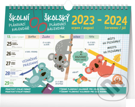 Školní plánovací kalendář / školský plánovací kalendár 2023/2024 (Presco Group). Presco Group, 2023 Školní plánovací kalendář / školský plánovací kalendár 2023/2024 (Presco Group). Presco Group, 2023